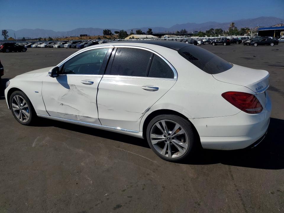 2017 Mercedes-benz C-klasse VIN 55SWF4HB0HU223544 COPART salvage auction — SIDE, CA - DIS/DLR/EXP ONLY CLEAN TITLE, sold $3,050 on 2026-07-30 (photo 2)