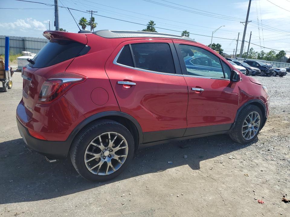 2017 Buick Encore VIN KL4CJ1SB4HB033320 COPART salvage auction — FRONT END, Fl - Cert Of Title Slvg Rebuildable, sold $1,250 on 2026-07-31 (photo 3)