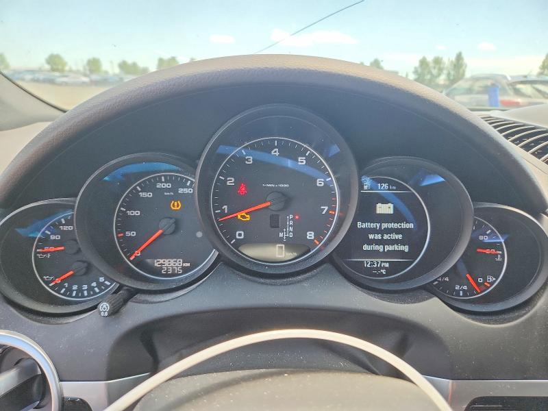 2016 Porsche Cayenne VIN WP1AA2A22GLA02868 COPART salvage auction — FRONT END, Ab - Bos - Salvage, sold $4,200 on 2026-07-28 (photo 9)