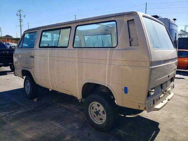 1985 Volkswagen Vanagon VIN WV2XB0255FH074995 COPART salvage auction — STRIPPED, CA - DIS/DLR/EXP ONLY CLEAN TITLE, sold $175 on 2026-07-22 (photo 2)