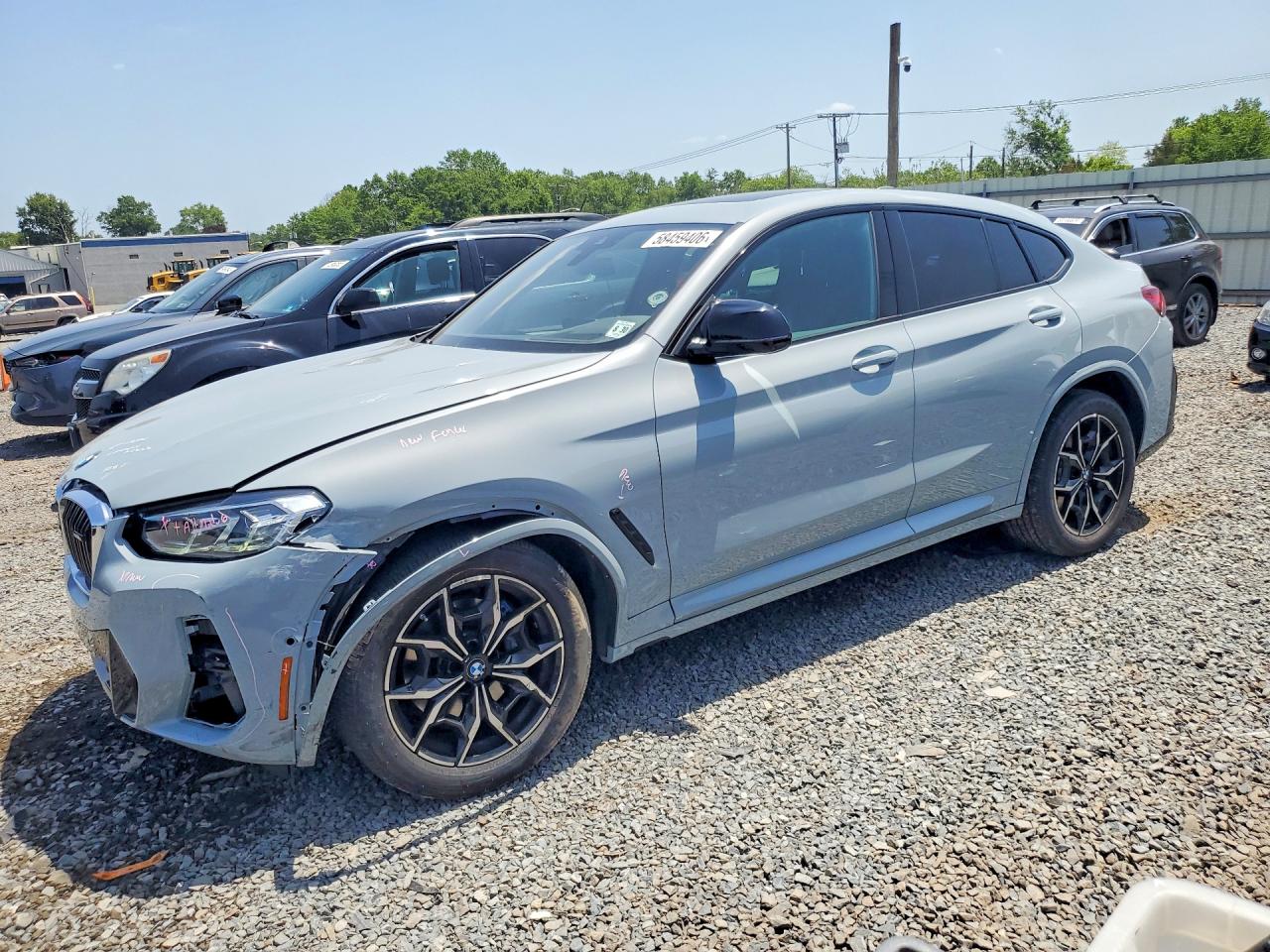2025 BMW X4 VIN 5UX43DT08S9134571 — COPART salvage auction photo