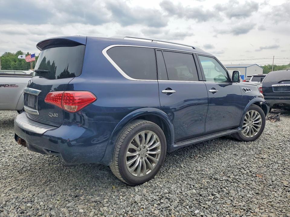 2016 Infiniti Qx80 VIN JN8AZ2NE5G9125595 COPART salvage auction — FRONT END, MA - CERT OF TITLE-RECONSTRCTD COLL, sold $1,650 on 2026-07-23 (photo 3)