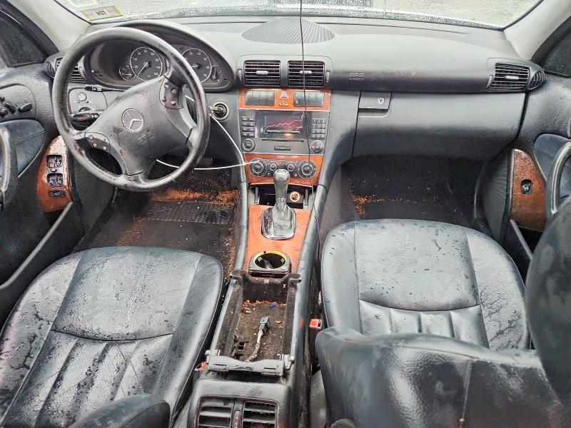 2006 Mercedes-benz C class VIN WDBRF92H36F756312 COPART salvage auction — SIDE, NY - MV-907A SALVAGE CERTIFICATE, sold $325 on 2026-07-23 (photo 8)