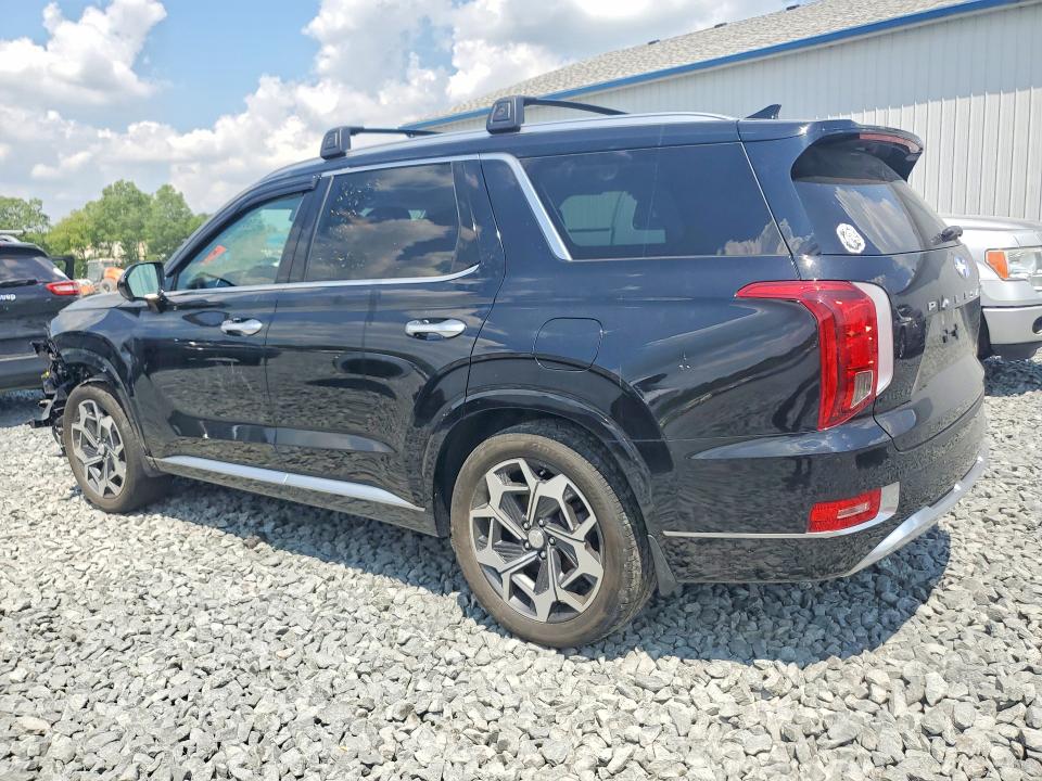 2021 Hyundai Palisade VIN KM8R7DHE9MU190627 COPART salvage auction — FRONT END, Oh - Cert Of Title-Salvage, sold $2,950 on 2026-07-23 (photo 2)