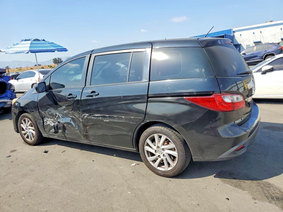 2012 Mazda 5 VIN JM1CW2BL7C0107419 COPART salvage auction — SIDE, AZ - CERT OF TITLE - SALVAGE, sold $675 on 2026-07-27 (photo 2)