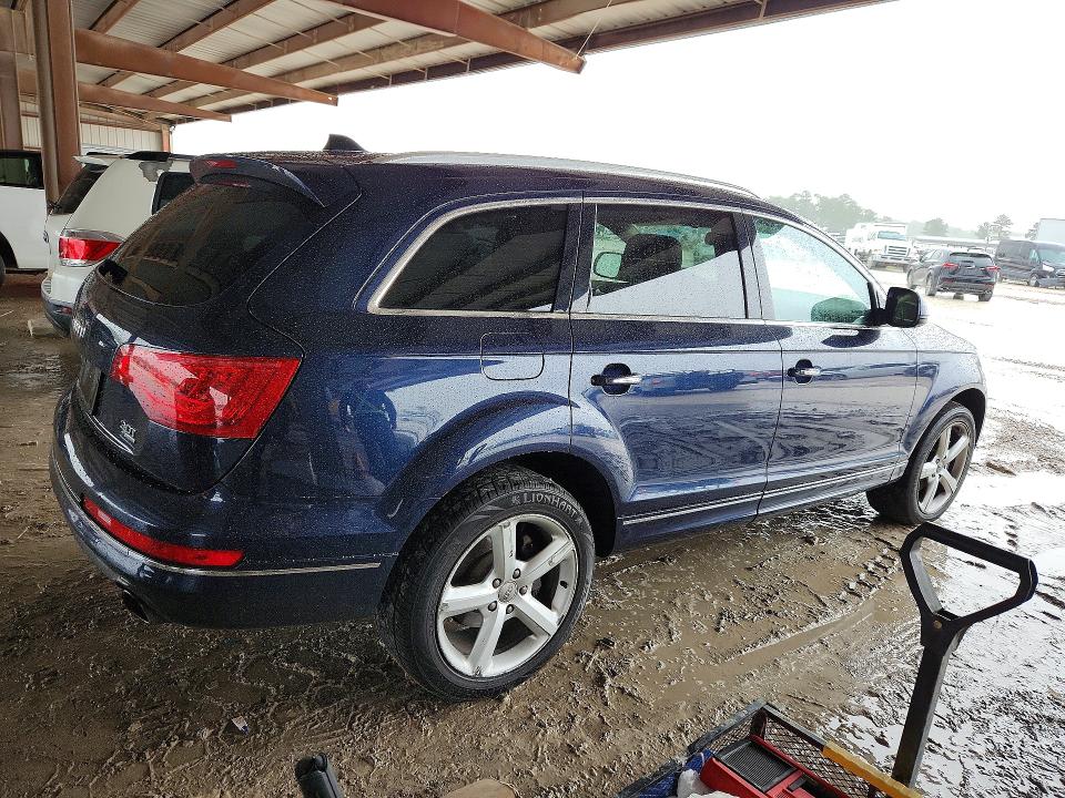 2014 Audi Q7 VIN WA1LGAFE4ED009229 COPART salvage auction — MINOR DENT/SCRATCHES, TX - CERTIFICATE OF TITLE, sold $725 on 2026-07-31 (photo 3)