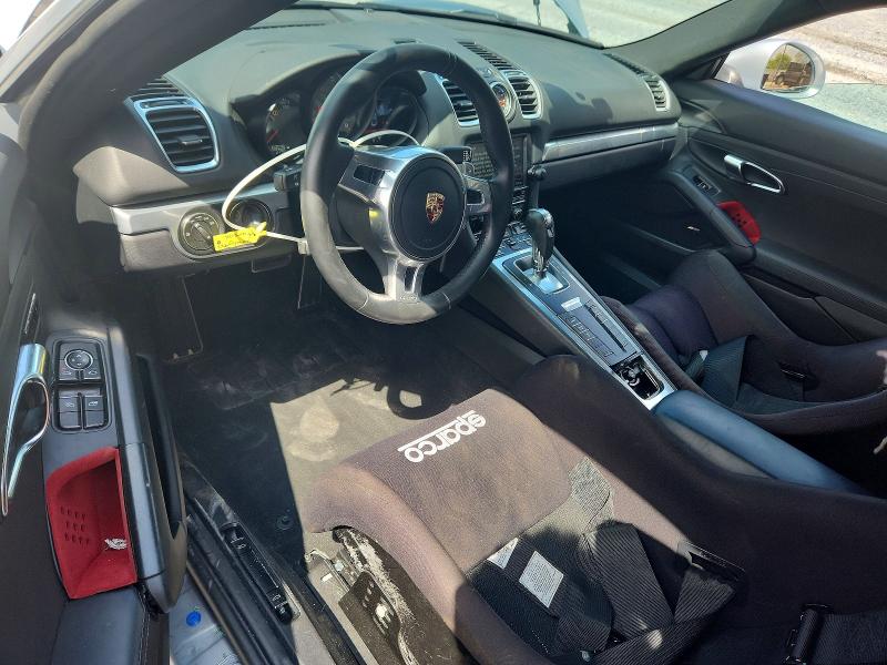 2014 Porsche Cayman VIN WP0AB2A89EK191721 COPART salvage auction — SIDE, Ga - Cert Of Title-Salvage, sold $15,200 on 2026-08-10 (photo 8)