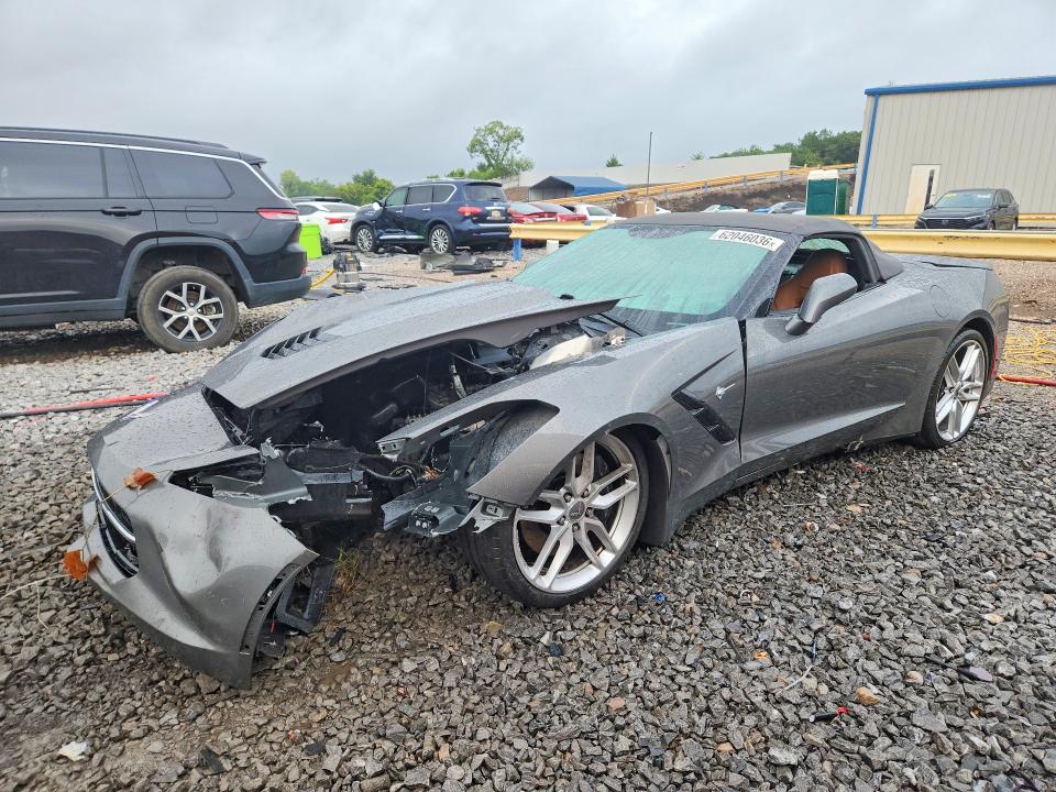 2015 Chevrolet Corvette VIN 1G1YK3D76F5102140 — COPART salvage auction photo