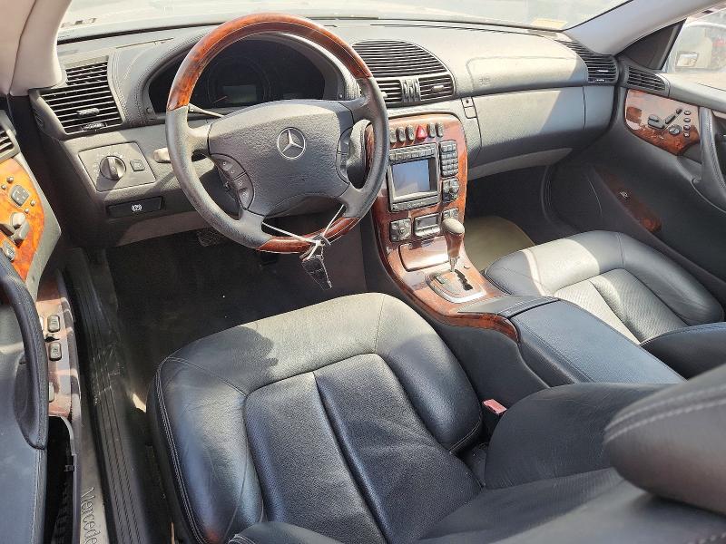 2000 Mercedes-benz Cl-class VIN WDBPJ75J4YA006586 COPART salvage auction — MINOR DENT/SCRATCHES, CA - CERT OF TITLE-SALVAGED, sold $375 on 2026-07-17 (photo 8)