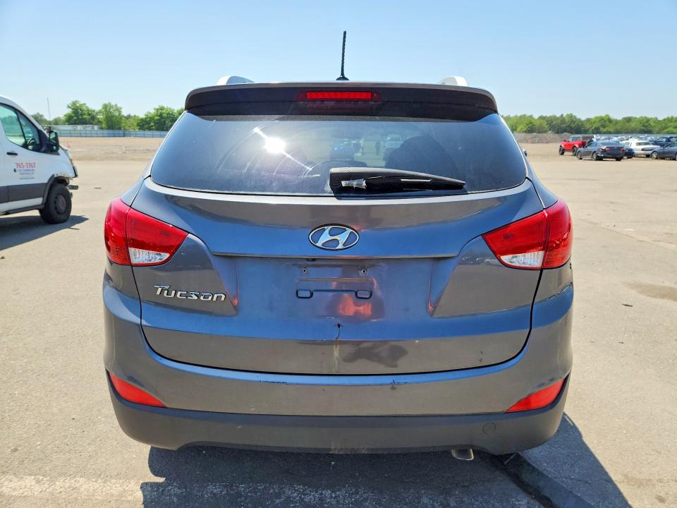 2014 Hyundai Tucson VIN KM8JU3AG3EU870861 COPART salvage auction — MECHANICAL, Ny - Certificate Of Title, sold $1,300 on 2026-07-08 (photo 6)