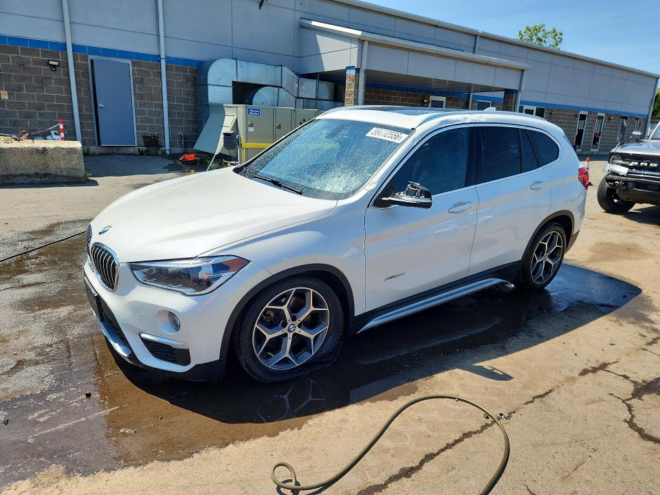 2018 BMW X1 VIN WBXHT3C38J5K31303 COPART salvage auction — SIDE, Ct - Cert Of Title-Salvage, sold $4,450 on 2026-08-04 (photo 1)