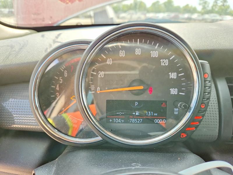 2016 Mini Cooper VIN WMWXU1C53G2E16798 COPART salvage auction — FRONT END, Tx - Salvage Vehicle Title, sold $2,100 on 2026-08-04 (photo 9)