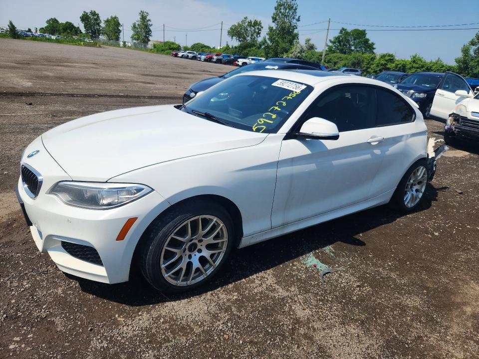 2016 BMW VIN WBA1G9C50GV726575 COPART salvage auction — REAR END, Qc - Gravement Accidente, sold $875 on 2026-08-18 (photo 1)