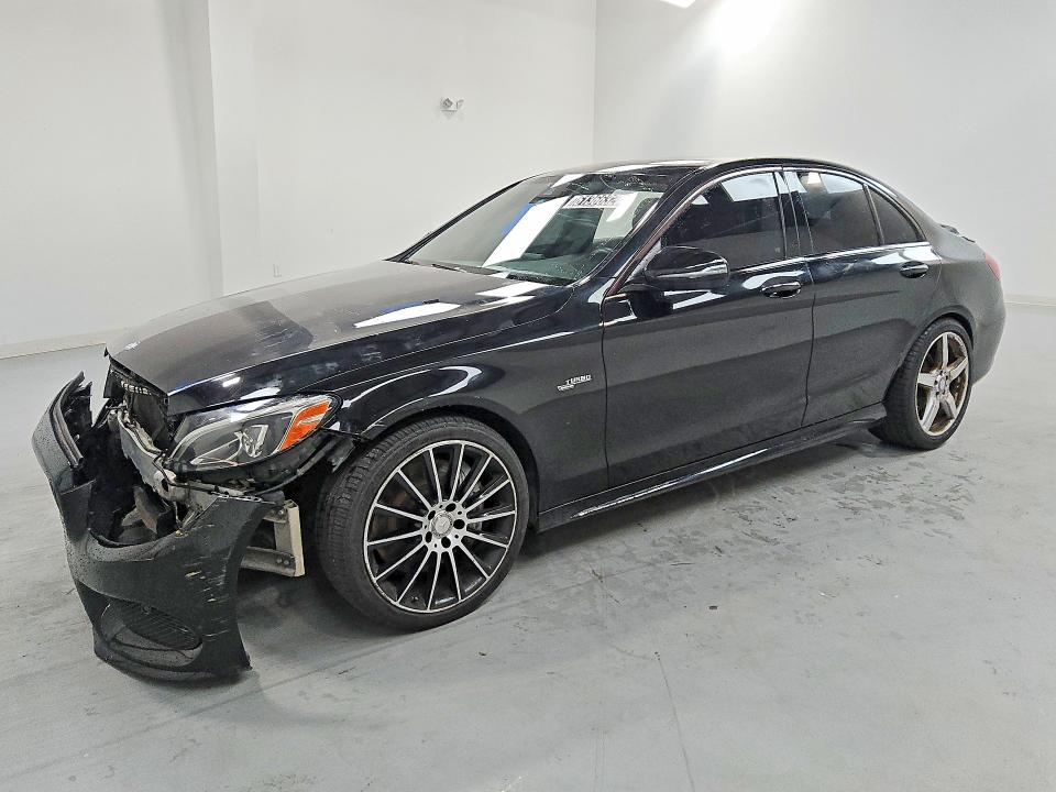 2016 Mercedes-benz C class VIN 55SWF6EB3GU128359 COPART salvage auction — MECHANICAL, WV - CERTIFICATE OF TITLE, sold $5,300 on 2026-09-07 (photo 1)