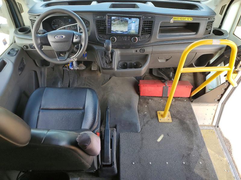 2021 Ford Transit VIN 1FDDF6P8XMKA41661 COPART salvage auction — MINOR DENT/SCRATCHES, Az - Certificate Of Title, sold $16,100 on 2026-10-21 (photo 8)