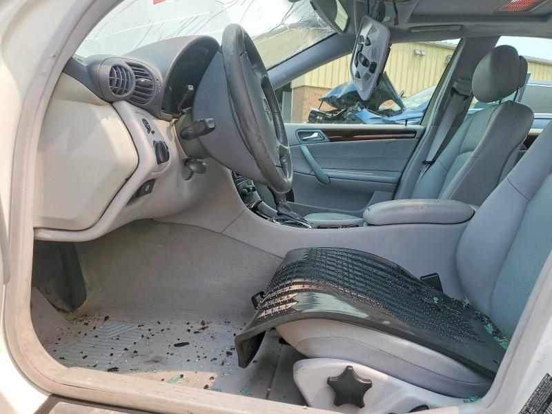 2003 Mercedes-benz C class VIN WDBRF61JX3F387849 COPART salvage auction — REAR END, NY - MV-907A SALVAGE CERTIFICATE, sold $325 on 2026-07-28 (photo 7)