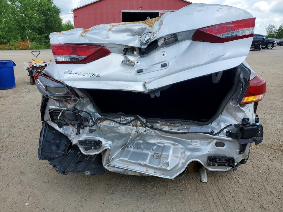 2018 Hyundai Elantra VIN KMHD84LF4JU697342 COPART salvage auction — REAR END, ON - PERMIT SALVAGE, sold $125 on 2026-07-23 (photo 6)
