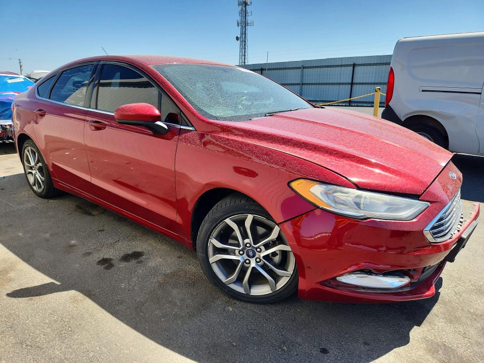 2017 Ford Fusion VIN 3FA6P0HD0HR222178 COPART salvage auction — FRONT END, Ca - Salvage Certificate, sold $1,600 on 2026-07-30 (photo 4)