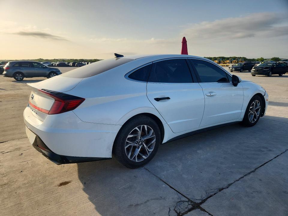 2020 Hyundai Sonata VIN 5NPEL4JA5LH058172 COPART salvage auction — FRONT END, La - Certificate Of Title (P), sold $5,400 on 2026-07-27 (photo 3)