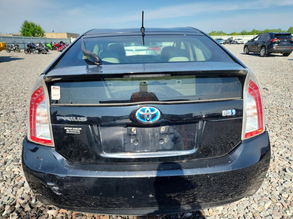 2013 Toyota VIN JTDKN3DU7D0355097 COPART salvage auction — REAR END, Wi - Junked Vehicle Bill Of Sale, sold $1,100 on 2026-07-13 (photo 6)