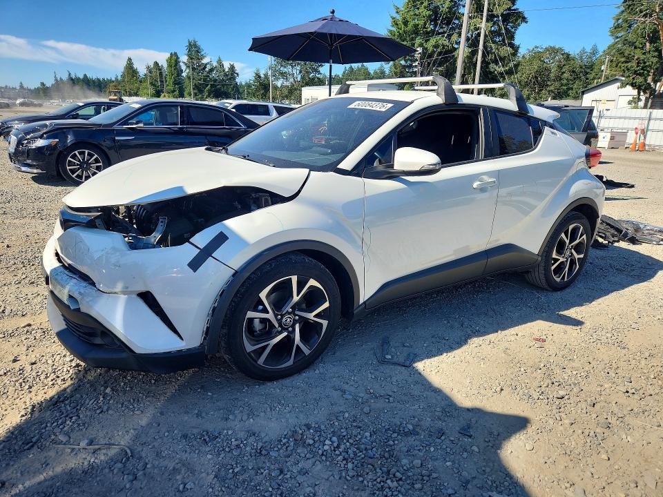 2018 Toyota C-hr VIN JTNKHMBX8J1005053 COPART salvage auction — FRONT END, Wa - Bill Of Sale, sold $5,200 on 2026-07-14 (photo 1)