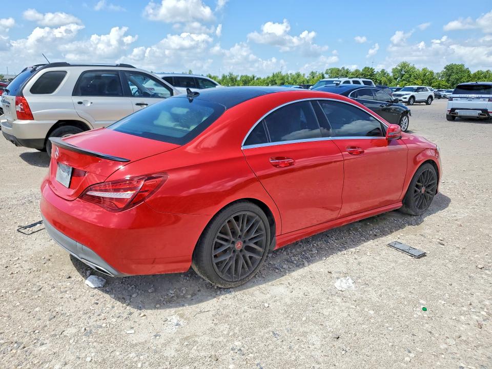 2018 Mercedes-benz Cla-klasse VIN WDDSJ4EBXJN631159 COPART salvage auction — MINOR DENT/SCRATCHES, TX - CERTIFICATE OF TITLE, sold $5,100 on 2026-07-27 (photo 3)