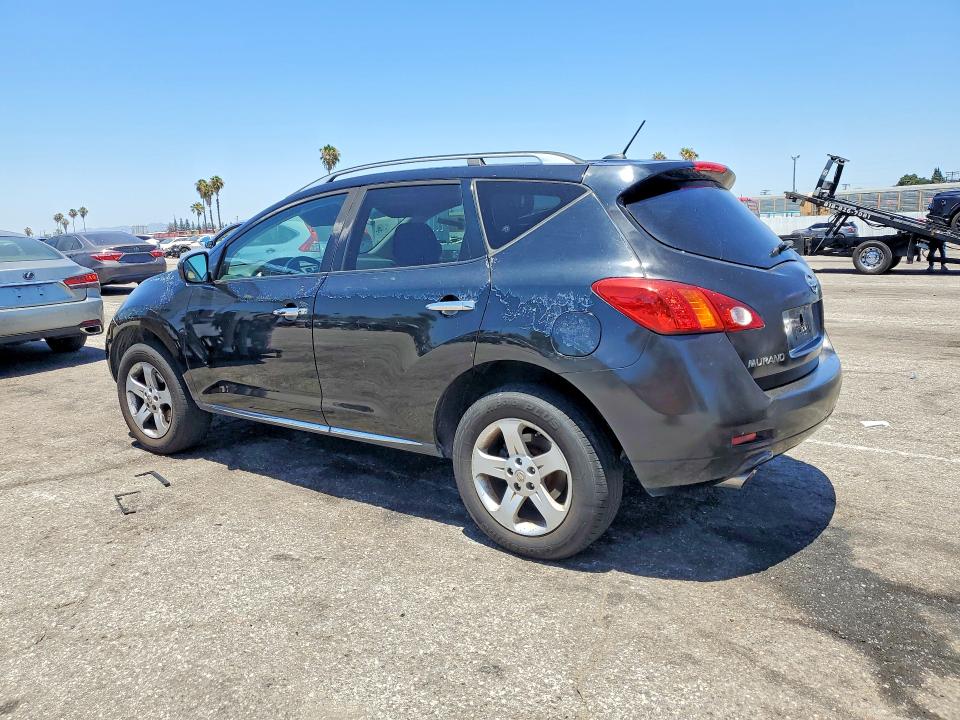 2010 Nissan Murano VIN JN8AZ1MW5AW122659 COPART salvage auction — MINOR DENT/SCRATCHES, Ca - Dis/Dlr/Exp Only Clean Title, sold $375 on 2026-07-31 (photo 2)