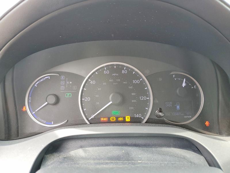 2013 Lexus Ct VIN JTHKD5BH1D2133310 COPART salvage auction — NORMAL WEAR, IN - CERTIFICATE OF TITLE, sold $700 on 2026-07-24 (photo 9)