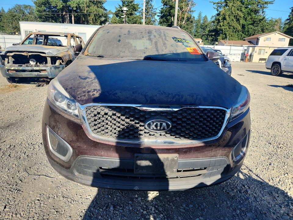 2016 Kia Sorento VIN 5XYPG4A34GG012148 COPART salvage auction — FRONT END, Wa - Vehicle Cert Of Ownership-Titl, sold $1,400 on 2026-07-24 (photo 5)