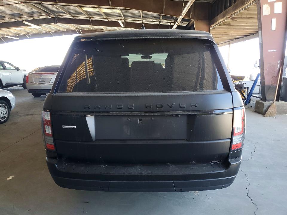 2017 Land rover RANGE ROVER VIN SALGS5FE1HA351149 COPART salvage auction — SIDE, Ca - Salvage Certificate, sold $5,600 on 2026-07-27 (photo 6)