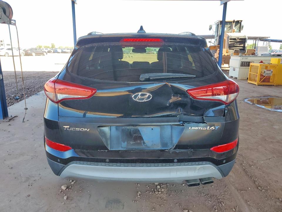 2018 Hyundai Tucson VIN KM8J33A25JU612004 COPART salvage auction — MECHANICAL, Az - Certificate Of Title, sold $175 on 2026-07-28 (photo 6)