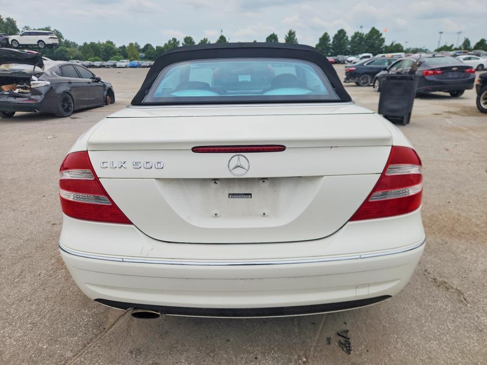 2005 Mercedes-benz Clk-class VIN WDBTK75G15T034801 COPART salvage auction — MINOR DENT/SCRATCHES, Mo - Certificate Of Title, sold $750 on 2026-08-04 (photo 6)