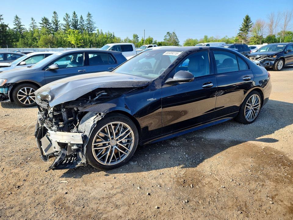 2023 Mercedes-benz C class VIN W1KAF8HB4PR124548 — COPART salvage auction photo