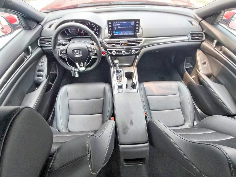 2020 Honda Accord VIN 1HGCV1F39LA144278 COPART salvage auction — MINOR DENT/SCRATCHES, OH - CERTIFICATE OF TITLE (P), sold $17,600 on 2026-07-30 (photo 8)