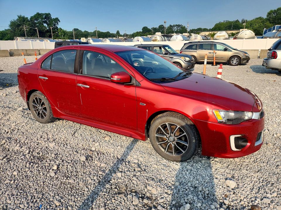 2017 Mitsubishi Lancer VIN JA32V2FW3HU010249 COPART salvage auction — MINOR DENT/SCRATCHES, Pa - Cert Of Title, sold $500 on 2026-07-28 (photo 4)