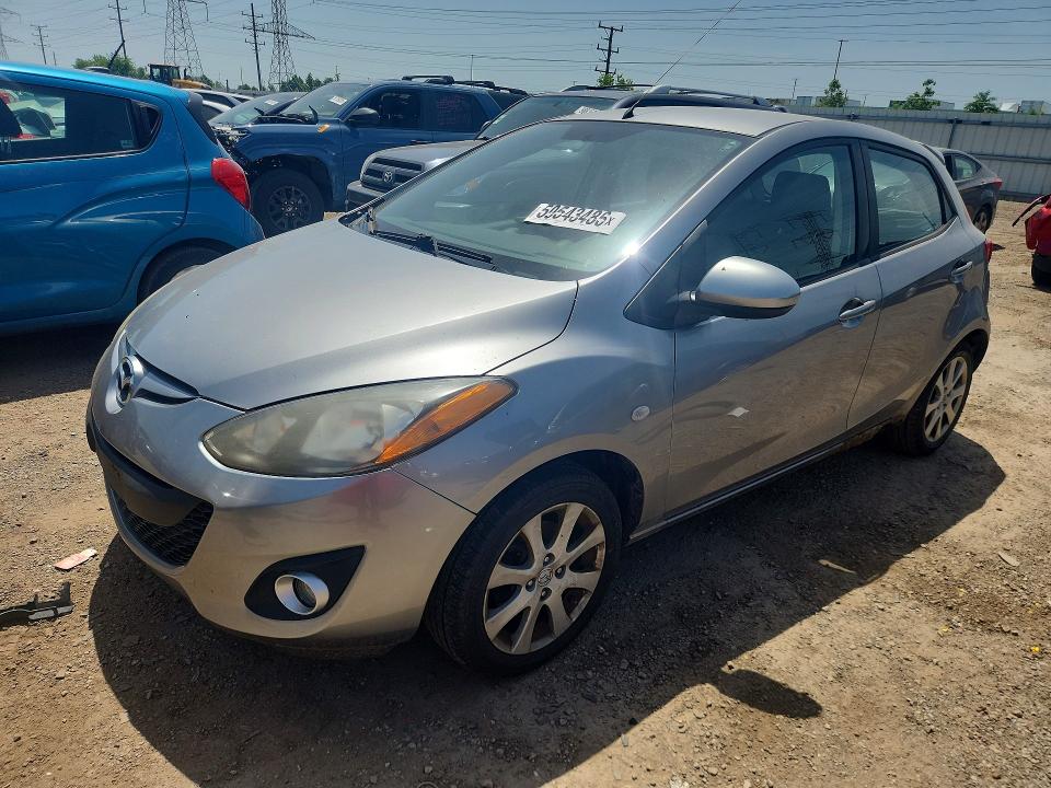 2012 Mazda 2 VIN JM1DE1LY8C0146287 COPART salvage auction — NORMAL WEAR, Il - Certificate Of Title, sold $1,050 on 2026-07-28 (photo 1)
