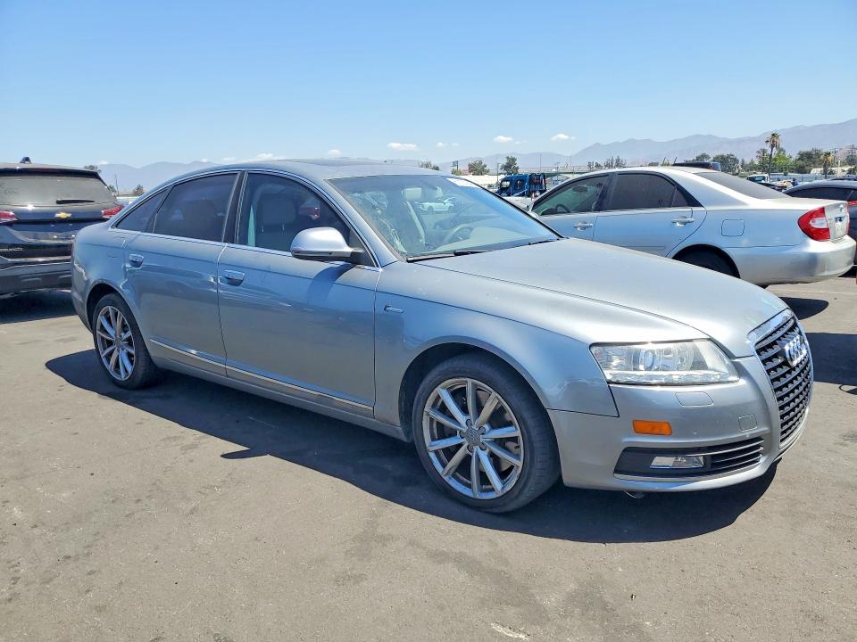 2010 Audi A6 VIN WAUKGAFB3AN026158 COPART salvage auction — FRONT END, CA - SALVAGE CERTIFICATE, sold $400 on 2026-07-22 (photo 4)