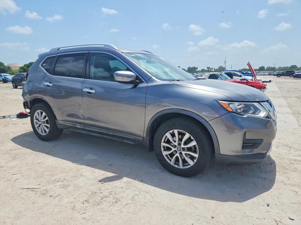 2018 Nissan Rogue VIN KNMAT2MT7JP590895 COPART salvage auction — REAR END, Fl - Cert Of Title Slvg Rebuildable, sold $2,350 on 2026-07-16 (photo 4)