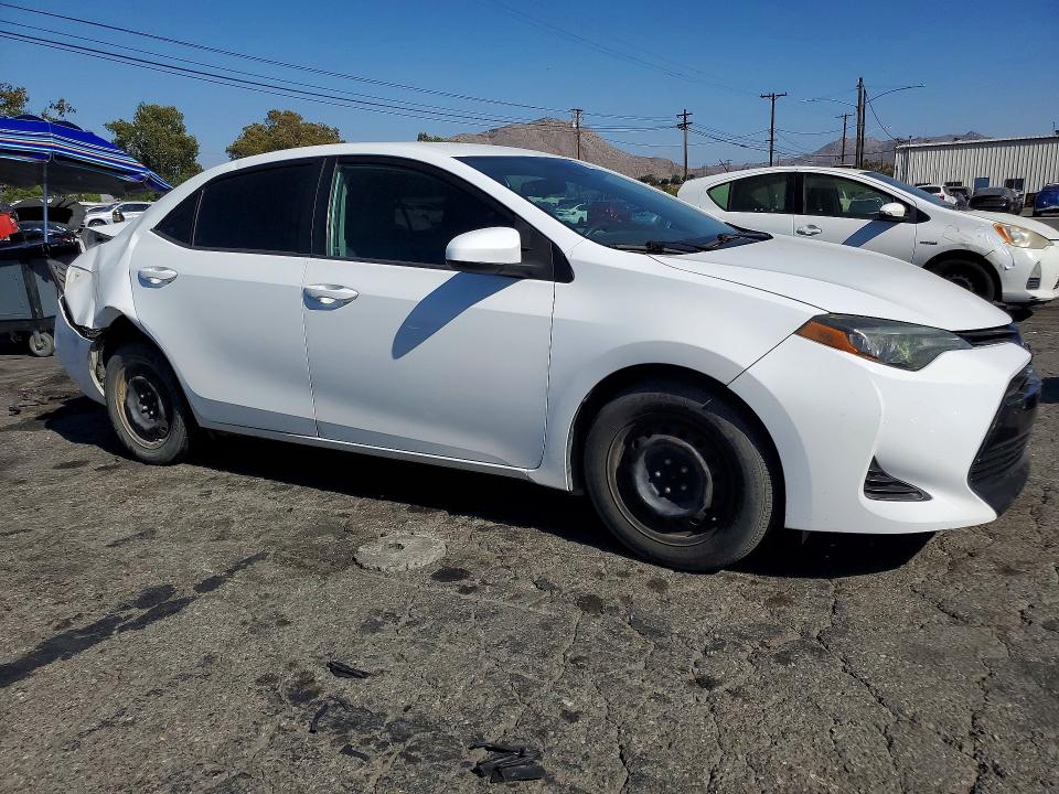 2017 Toyota Corolla VIN 5YFBURHE6HP679825 COPART salvage auction — REAR END, Ca - Salvage Certificate, sold $3,100 on 2026-07-30 (photo 4)