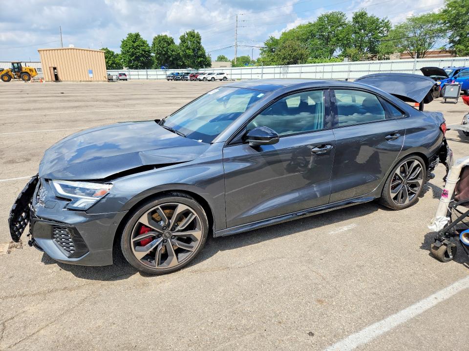 2024 Audi S3 VIN WAUH3DGY7RA044174 — COPART salvage auction photo