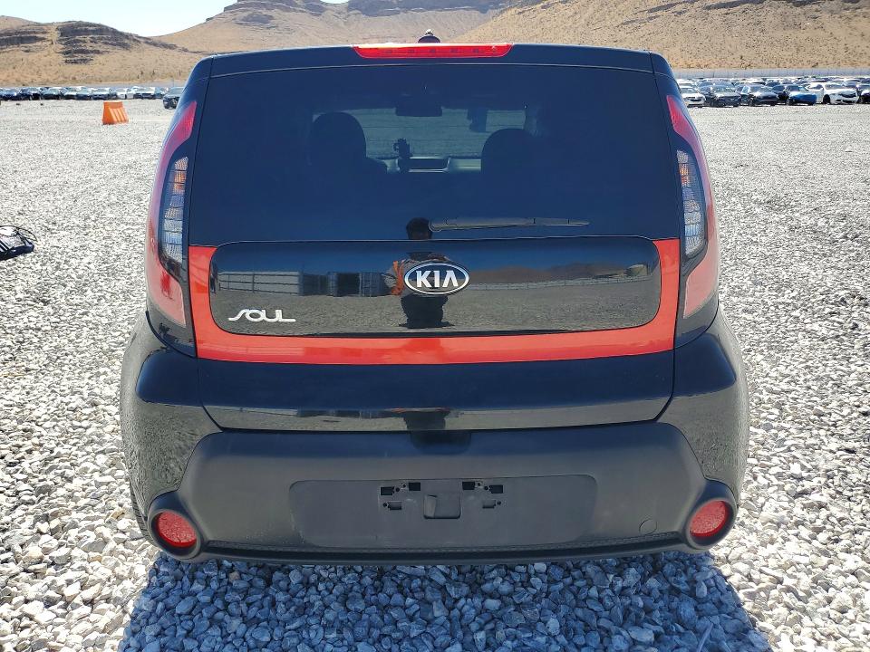 2014 Kia Soul VIN KNDJP3A53E7075589 COPART salvage auction — FRONT END, NV - SALVAGE TITLE, sold $425 on 2026-07-27 (photo 6)