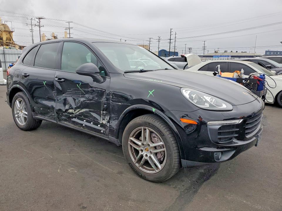 2018 Porsche Cayenne VIN WP1AA2A28JKA07635 COPART salvage auction — SIDE, Ca - Salvage Certificate, sold $7,000 on 2026-07-22 (photo 4)