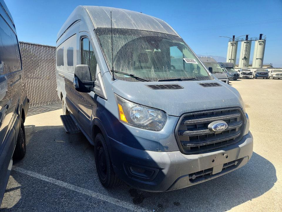 2020 Ford Transit VIN 1FTBR3X81LKB04663 COPART salvage auction — SIDE, CA - CERTIFICATE OF TITLE, sold $16,400 on 2026-07-31 (photo 4)