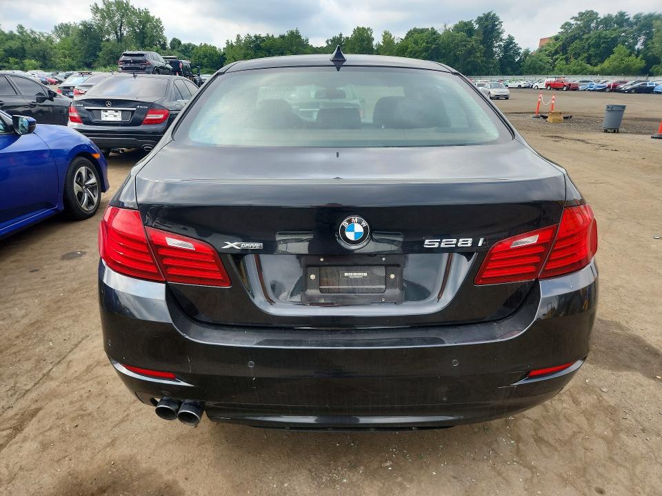 2014 BMW 5er VIN WBA5A7C56ED615281 COPART salvage auction — FRONT END, Ct - Certificate Of Title, sold $2,775 on 2026-08-01 (photo 6)