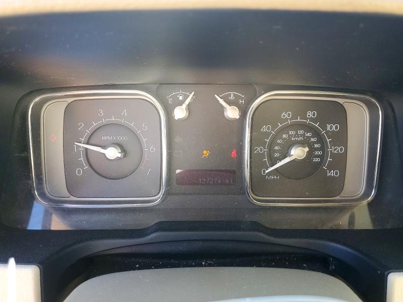 2007 Lincoln Mkx VIN 2LMDU88C17BJ16044 COPART salvage auction — FRONT END, Ca - Salvage Certificate, sold $325 on 2026-07-31 (photo 9)