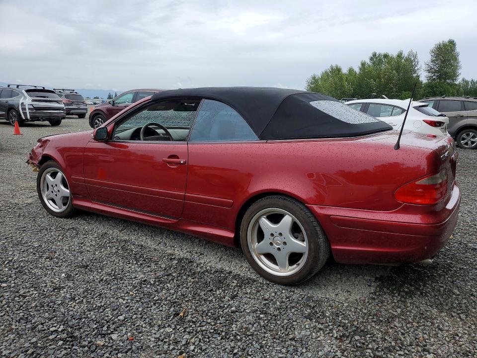 2003 Mercedes-benz VIN WDBLK70G13T137785 COPART salvage auction — FRONT END, Wa - Bill Of Sale, sold $1,150 on 2026-07-13 (photo 2)