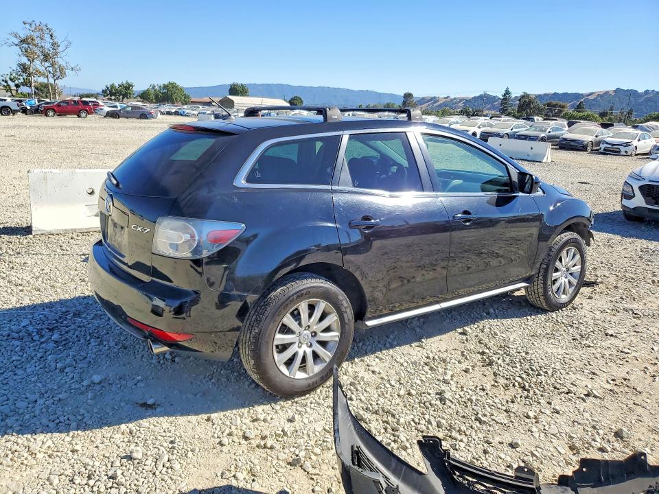 2011 Mazda Cx-7 VIN JM3ER2AM3B0393821 COPART salvage auction — FRONT END, CA - SALVAGE CERTIFICATE, sold $500 on 2026-07-14 (photo 3)