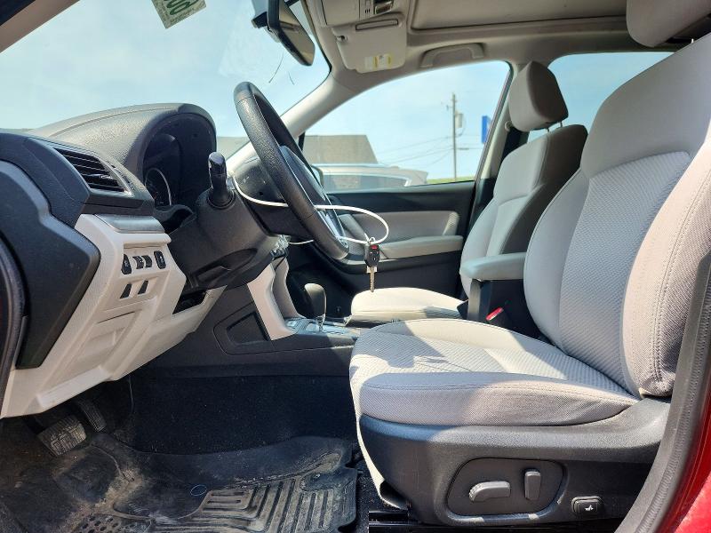 2018 Subaru Forester VIN JF2SJAEC5JH614447 COPART salvage auction — FRONT END, Salvage Title, sold $2,550 on 2026-07-29 (photo 7)