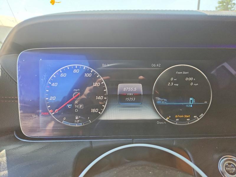 2018 Mercedes-benz E-klasse VIN WDD1K6FB6JF034149 COPART salvage auction — VANDALISM, AZ - CERT OF TITLE - SALVAGE, sold $18,400 on 2026-08-03 (photo 9)