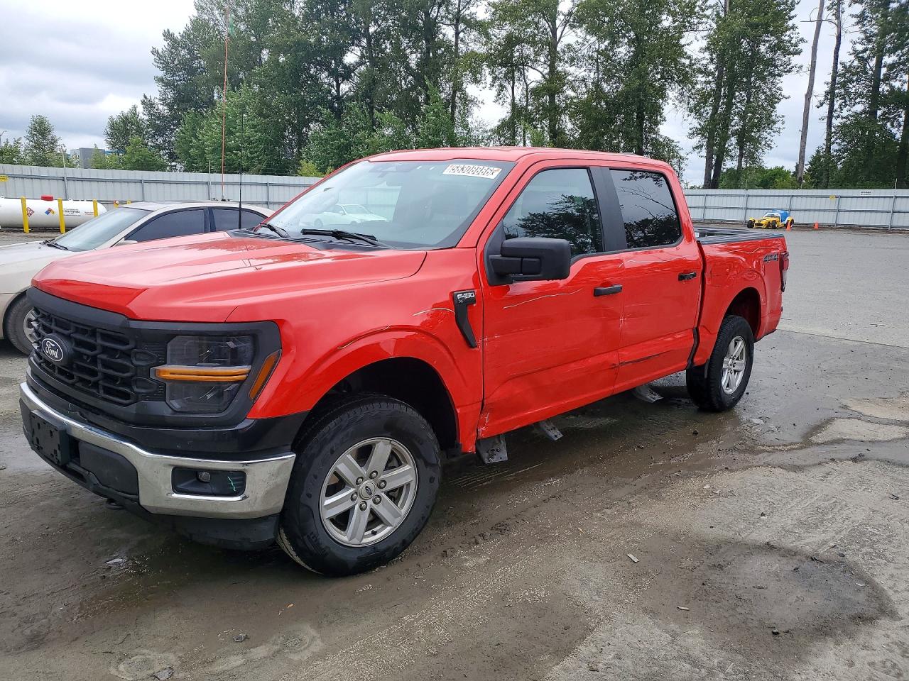 2024 Ford F-150 Lightning VIN 1FTEW1LP9RKD20681 — COPART salvage auction photo